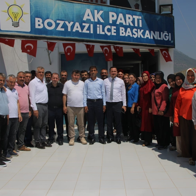 AK Parti Karaman Milletvekili Eser'den Bozyazı'ya ziyaret