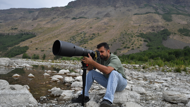 Bozayı fotoğrafı için Moskova'dan Bitlis'e 3 bin kilometre yol yaptı