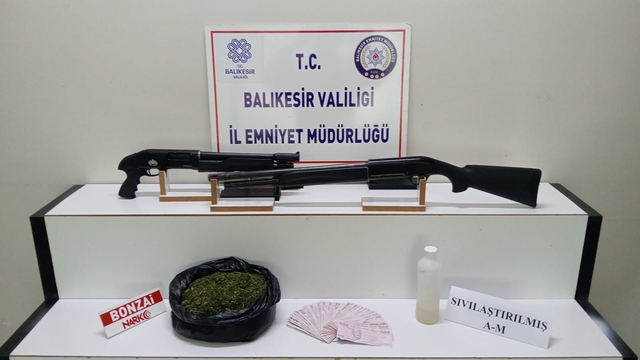 Balıkesir'de uyuşturucu operasyonunda bir kişi yakalandı