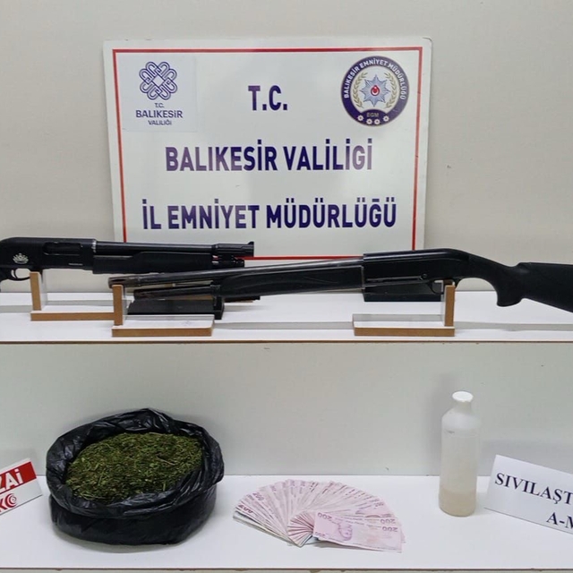 Balıkesir'de uyuşturucu operasyonunda bir kişi yakalandı