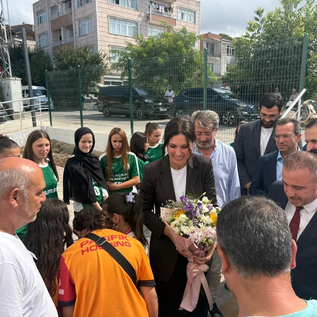 AK Parti Samsun Milletvekili Karaaslan Alaçam'da ziyaretlerde bulundu