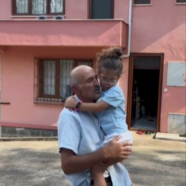 O dede ile torun buluştu