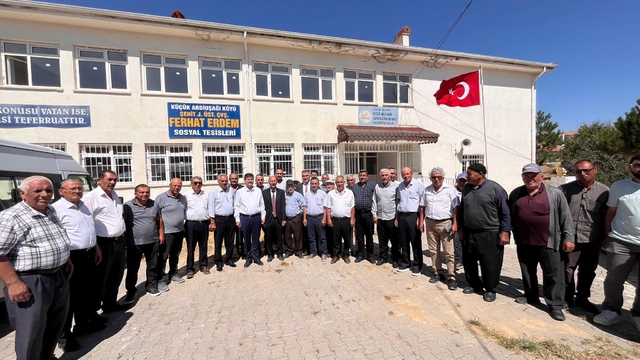 AK Parti Kırşehir Milletvekili Erkan, köyleri ziyaret ederek talepleri dinledi