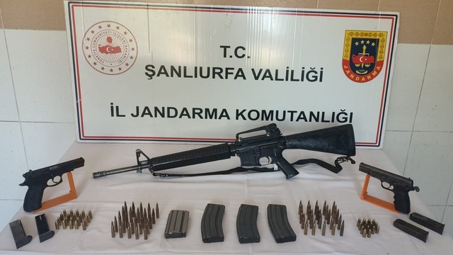 Şanlıurfa'da silah kaçakçılığı operasyonunda 4 şüpheli yakalandı