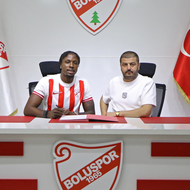 Boluspor, forvet Martin Boakye'yi renklerine bağladı