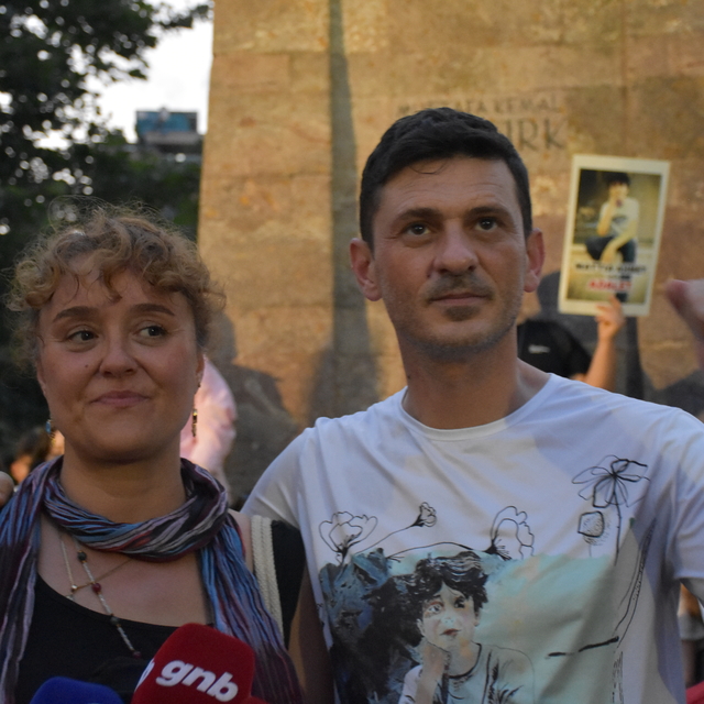 Trabzon'da Mattia Ahmet Minguzzi için yürüyüş düzenlendi