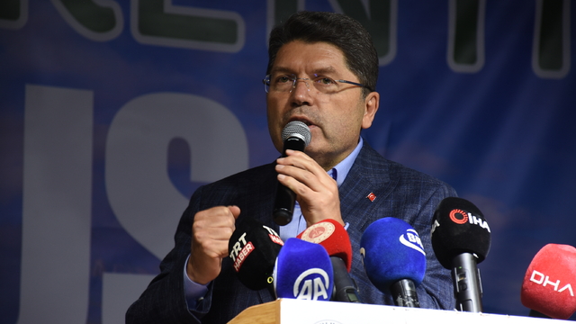 Adalet Bakanı Tunç, "Ulus Doğa Festivali"nde konuştu: