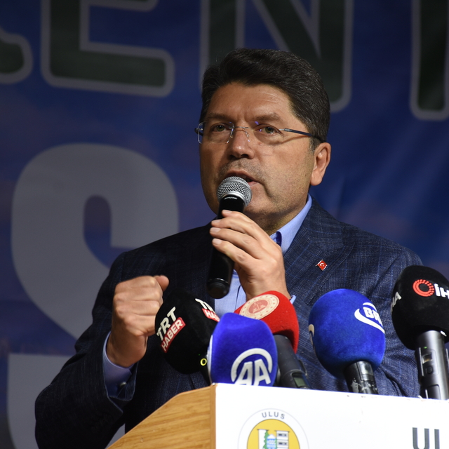 Adalet Bakanı Tunç, "Ulus Doğa Festivali"nde konuştu: