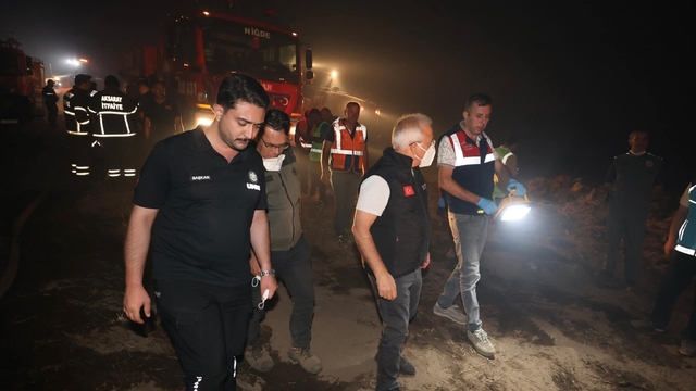 Aksaray'da orman yangını (2)