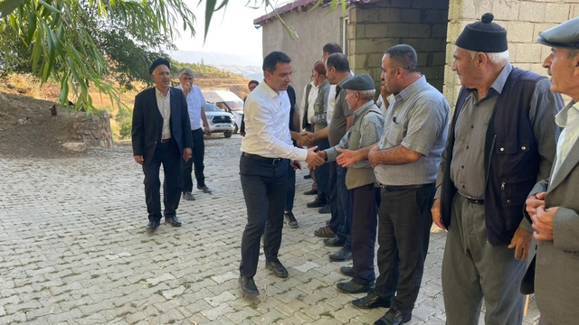 Hizan Kaymakamı Bilgin, köy ziyaretlerini sürdürüyor