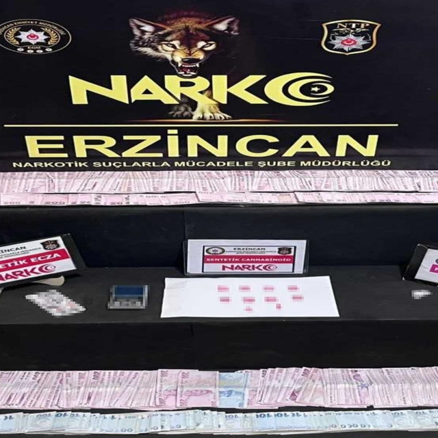 Erzincan'da uyuşturucu operasyonunda 2 zanlı tutuklandı