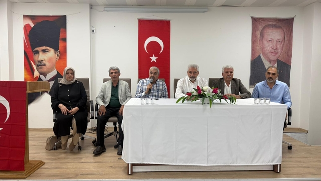 AK Parti Diyarbakır Milletvekili Ensarioğlu ile İl Başkanı İler Çermik'i ziyaret etti