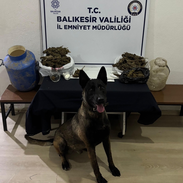 Balıkesir'de uyuşturucu operasyonunda 2 şüpheli yakalandı