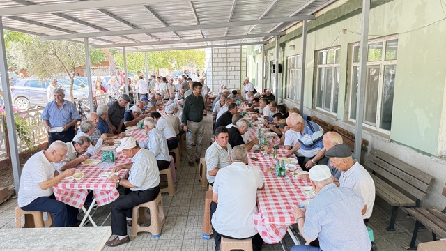 Çan'ın Bahadırlı köyünde hayır yemeği düzenlendi