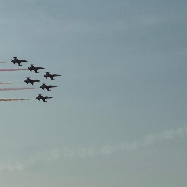 Trabzon'da Türk Yıldızları gösteri uçuşu yaptı