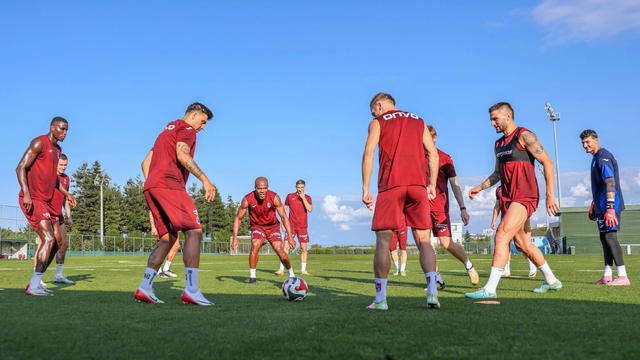 Trabzonspor, Kocaelispor maçı hazırlıklarını tamamladı