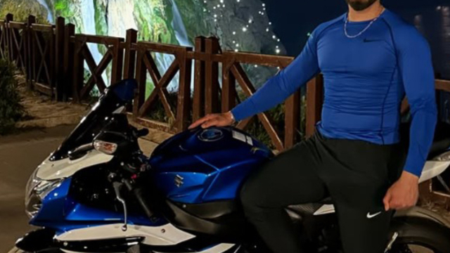 Sosyal medya ünlüsünün öldüğü motosiklet kazası kamerada