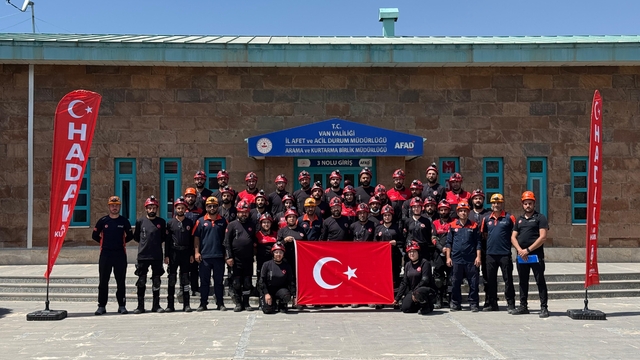 HADAK Arama Kurtarma ekibi akreditasyon sınavını başarıyla tamamladı