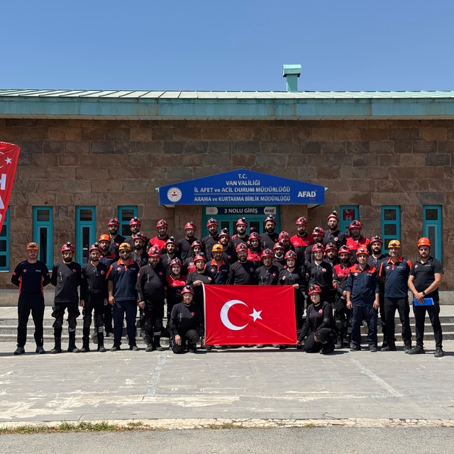 HADAK Arama Kurtarma ekibi akreditasyon sınavını başarıyla tamamladı