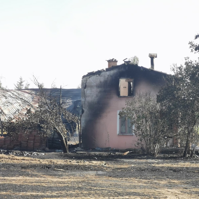 Kırklareli'nde çıkan anız yangını söndürüldü