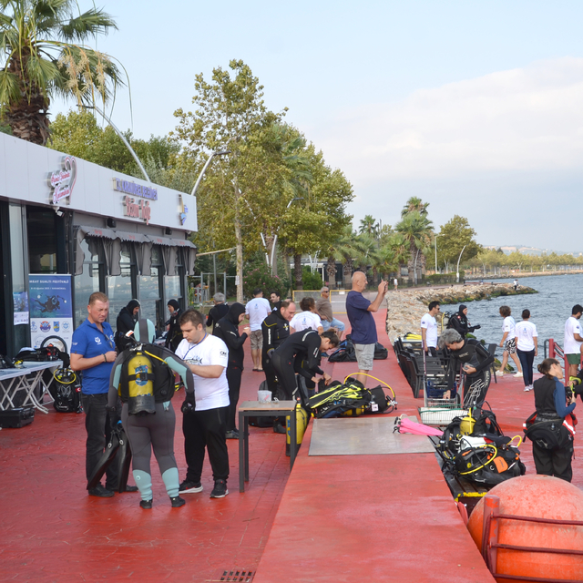 Kocaeli'de "Su Altı Fotoğraf Yarışması" düzenlendi