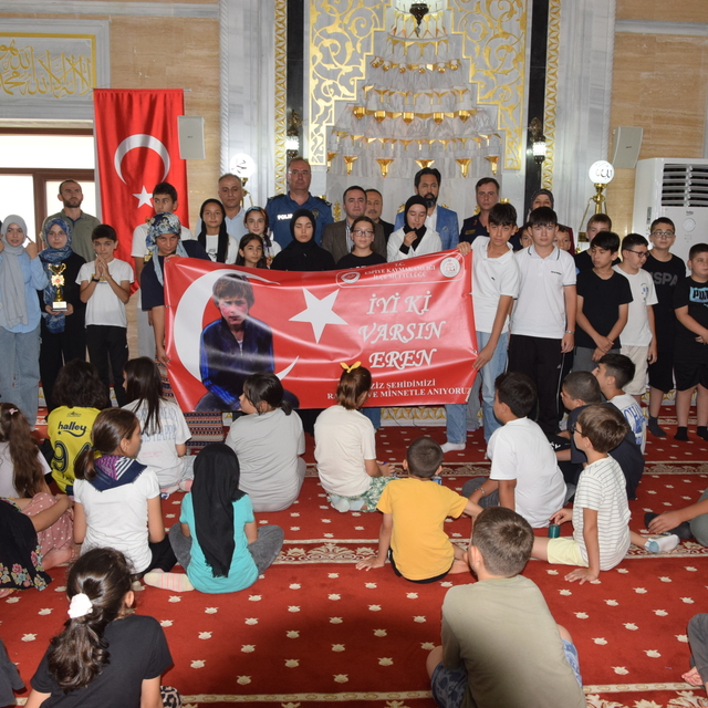 Şehit Eren Bülbül şehadetinin 8'nci yılında Espiye'de anıldı