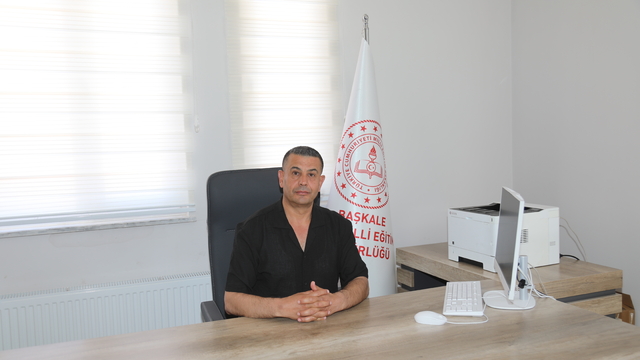Başkale Milli Eğitim Müdürü Kalelioğlu, görevine başladı