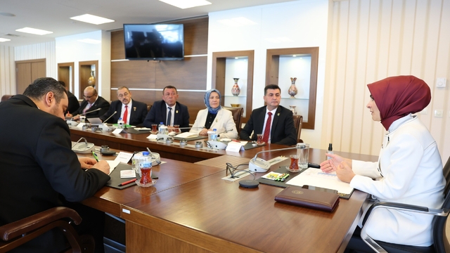 Bakan Göktaş, Türkiye Harp Malulü Gaziler, Şehit Dul ve Yetimleri Derneği yöneticilerini kabul etti: