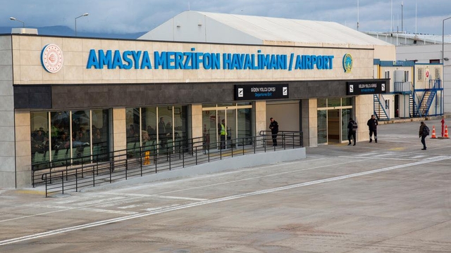 Amasya Merzifon Havalimanı temmuz ayında 12 bin 350 yolcu ağırladı