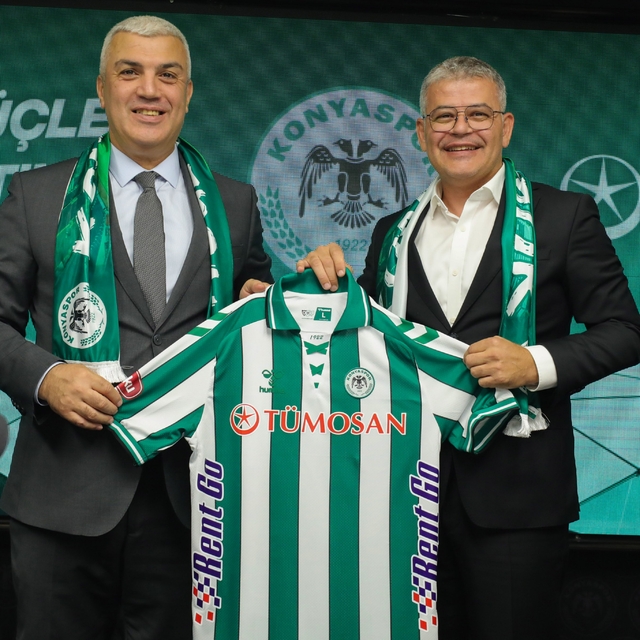 Konyaspor'un isim ve göğüs sponsoru yeni sezonda da TÜMOSAN olacak