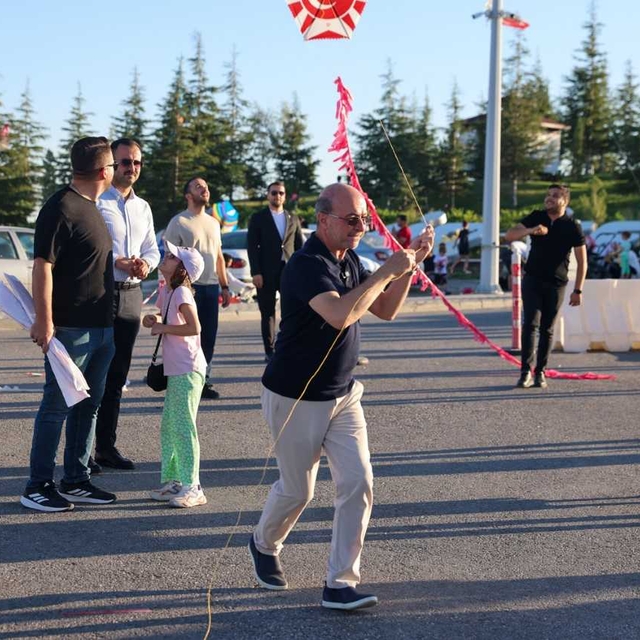 Konya'da uçurtma şenliği sona erdi