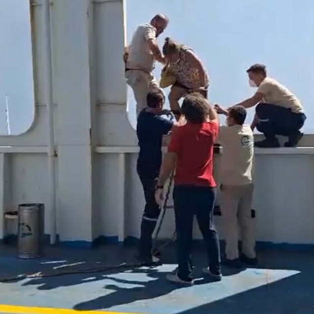 Çanakkale'de orman yangını (5)