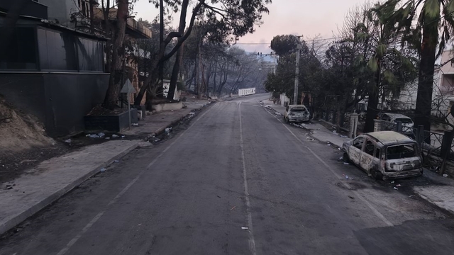 Çanakkale'de orman yangını 2'nci gününde