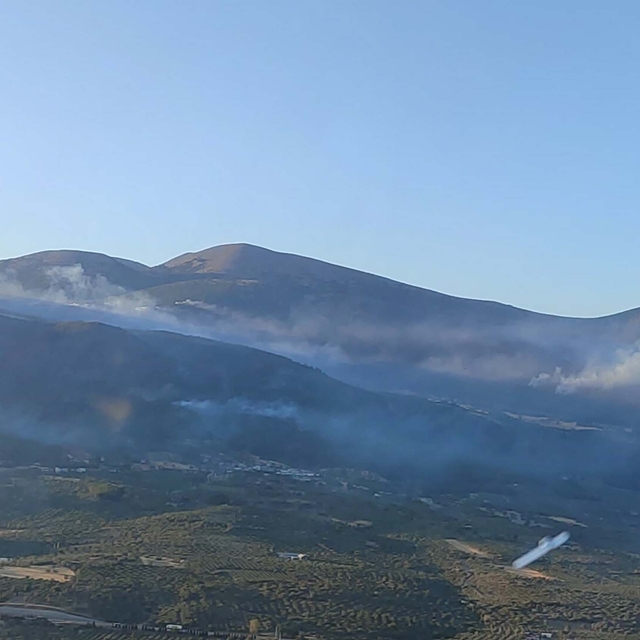 Manisa Soma'daki yangın 2'nci gününde