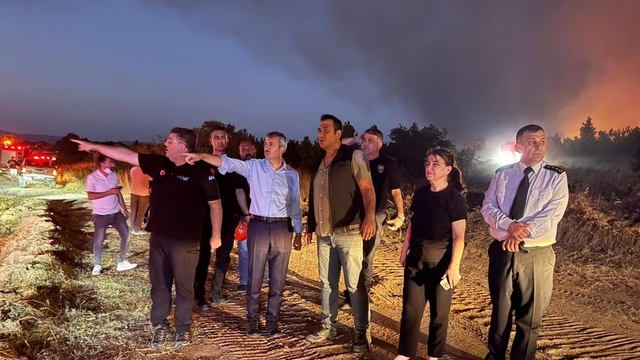 GÜNCELLEME - Edirne'de çıkan orman yangınına müdahale sürüyor