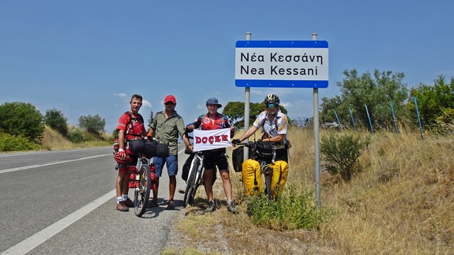 Keşan DOÇEK Yunanistan'a bisiklet turu düzenledi