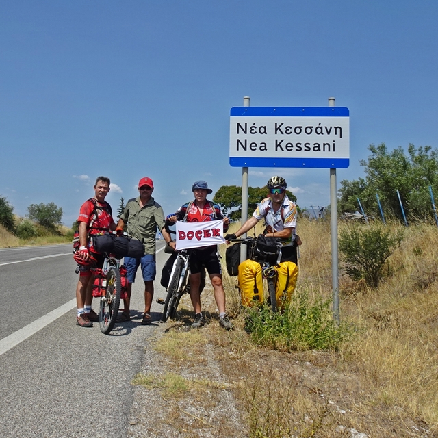 Keşan DOÇEK Yunanistan'a bisiklet turu düzenledi