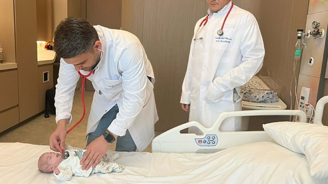 540 gram ve 30 santim olarak doğan Kartal bebek, 114 gün sonra sağlığına kavuştu