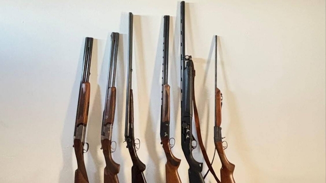 Tekirdağ'da 2 ruhsatsız tabanca ve 8 av tüfeği ele geçirildi