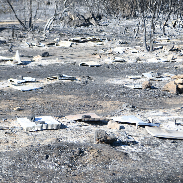 Çanakkale Lapseki'deki yangında 150 arı kovanı zarar gördü