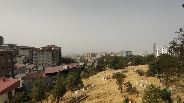 Şırnak'ta toz taşınımı