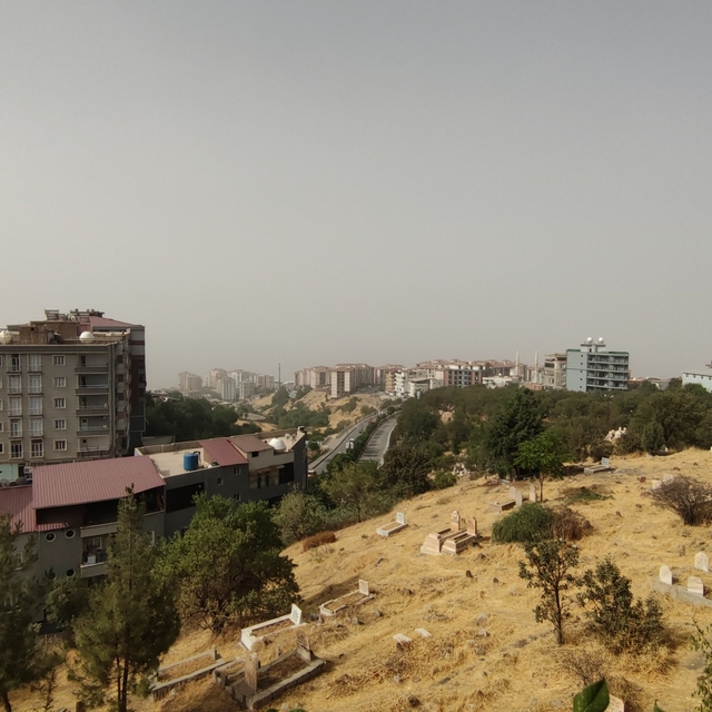 Şırnak'ta toz taşınımı