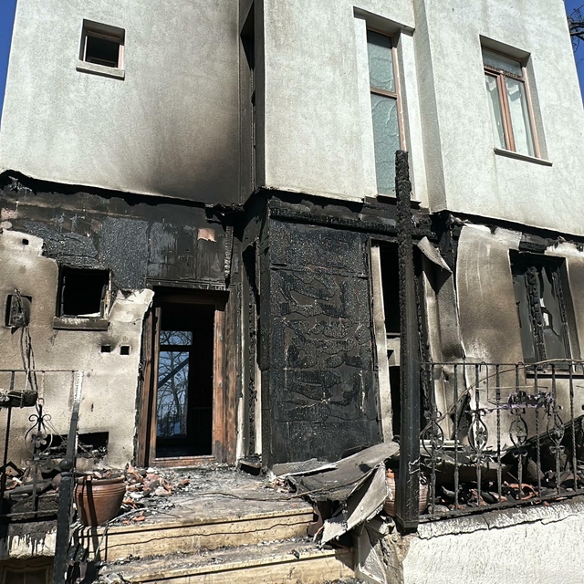 Çanakkale'de orman yangını 2'nci gününde (5)