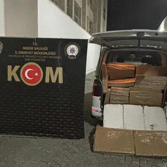 Niğde'de kaçakçılık operasyonlarında 8 zanlı yakalandı
