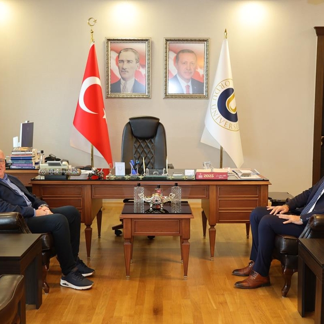 Samsun Üniversitesi Rektörü Aydın'dan Ordu Üniversitesi Rektörü Baş'a ziyar...