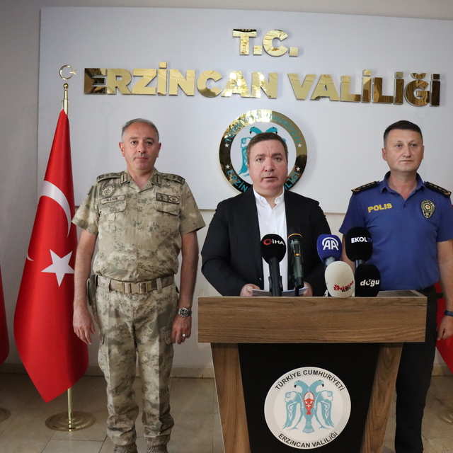 Erzincan'da "Güvenlik ve Asayiş Bilgilendirme Toplantısı" yapıldı