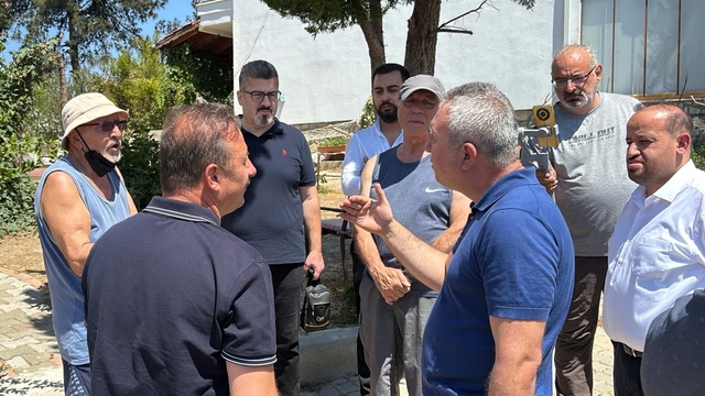 Anahtar Parti Genel Başkanı Ağıralioğlu'ndan Çanakkale'de yangın bölgesine ziyaret