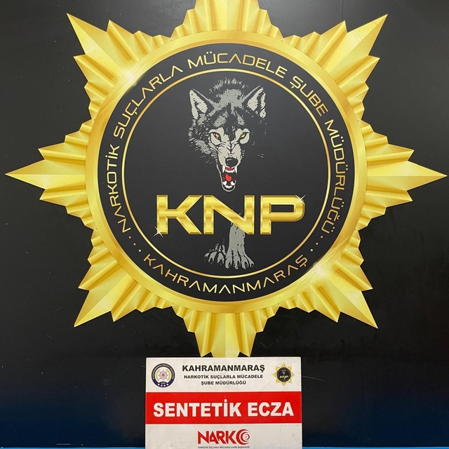 Kahramanmaraş'ta uyuşturucu operasyonunda yakalanan 1 zanlı tutuklandı