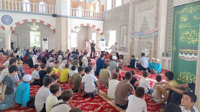 Almus'ta yaz Kuran kursları kapanış töreni yapıldı