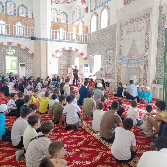 Almus'ta yaz Kuran kursları kapanış töreni yapıldı